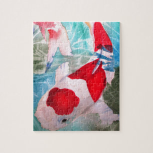 Kohaku Koi 2 Japanse waterverf Legpuzzel