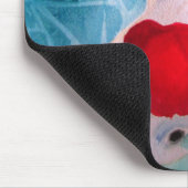 Kohaku Koi 2 Japanse waterverf Muismat (Hoek)