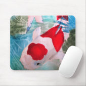 Kohaku Koi 2 Japanse waterverf Muismat (Met muis)