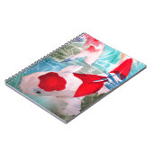 Kohaku Koi 2 Japanse waterverf Notitieboek (Linkerzijde)