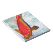 Kohaku Koi Japanse vis waterverf kunst Notitieblok (Schuin)