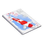 Kohaku Koi Notitieboek (Rechterzijde)