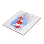 Kohaku Koi Tegeltje (Zijkant)