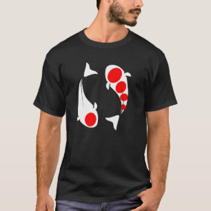 Kohaku Koi Vis Geluks Feng Shui Japan Nishikigoi C T-shirt