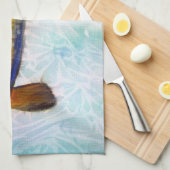 Kohaku Koi waterverf kunst Japanse vis Theedoek (Quarter Fold)