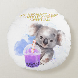 kohala citaat - gewoon kohala boba avontuur rond kussen