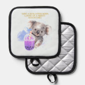 Kohala quote - Just Kohala Boba Adventure Pannenlap (Voorkant / Achterkant)