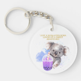Kohala quote - Just Kohala Boba Adventure Sleutelhanger