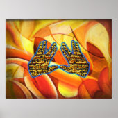 Kohanim Blessing Poster (Voorkant)