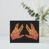 Kohen Hands Briefkaart (Staand voorkant)