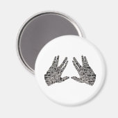 Kohen Hands Magneet (Voorkant / Achterkant)