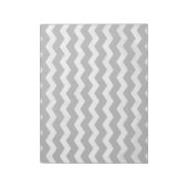Kohl Black Chevron Pattern Notitieblok (Linkerzijde)