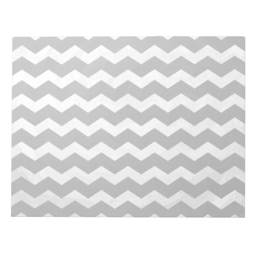 Kohl Black Chevron Pattern Notitieblok (Voorkant)