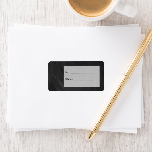 Kohl Black Monogram persoonlijk Etiket (Insitu)