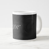 Kohl Black Monogram persoonlijk Grote Koffiekop (Voorkant rechts)