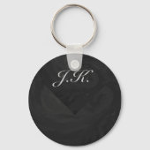 Kohl Black Monogram persoonlijk Sleutelhanger (Voorkant)