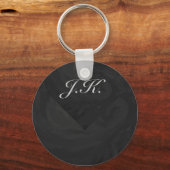 Kohl Black Monogram persoonlijk Sleutelhanger (Voorkant)