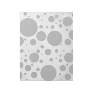Kohl Black Polka Dot Pattern Notitieblok
