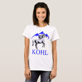 Kohl Colt Logo_Color en Text T-shirt (Voorkant volledig)
