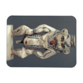 Kohl Pot, met de afbeelding van de Egyptische huis Magneet (Horizontaal)