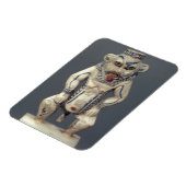 Kohl Pot, met de afbeelding van de Egyptische huis Magneet (Linkerzijde)