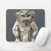 Kohl Pot, met de afbeelding van de Egyptische huis Muismat (Met muis)