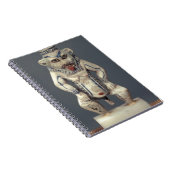 Kohl Pot, met de afbeelding van de Egyptische huis Notitieboek (Rechterzijde)