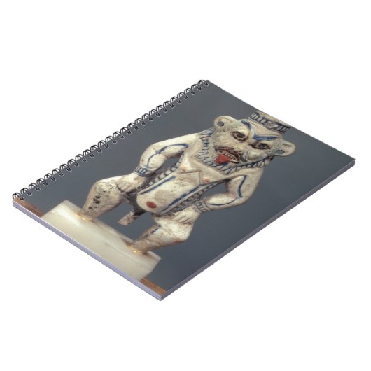 Kohl Pot, met de afbeelding van de Egyptische huis Notitieboek (Linkerzijde)