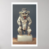 Kohl Pot, met de afbeelding van de Egyptische huis Poster (Voorkant)