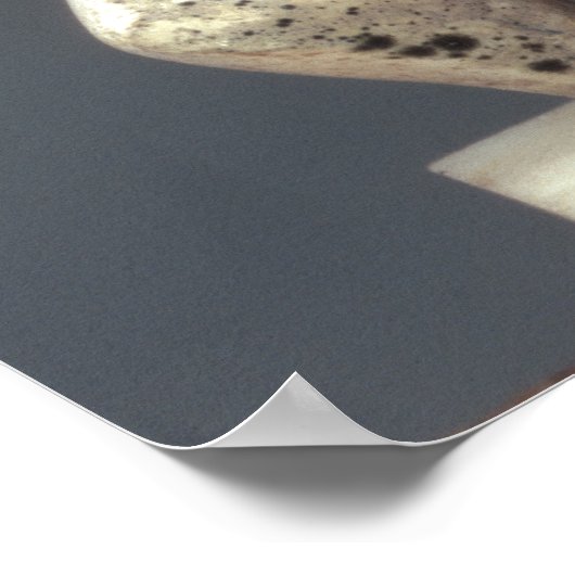 Kohl Pot, met de afbeelding van de Egyptische huis Poster (Hoek)