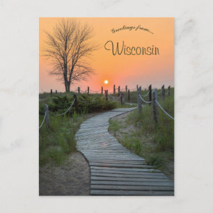 Kohler-Andrae State Park Sheboygan Wisconsin Briefkaart