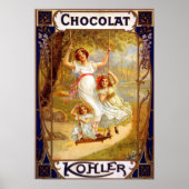  Kohler Chocolat Advertisement Poster (Voorkant)