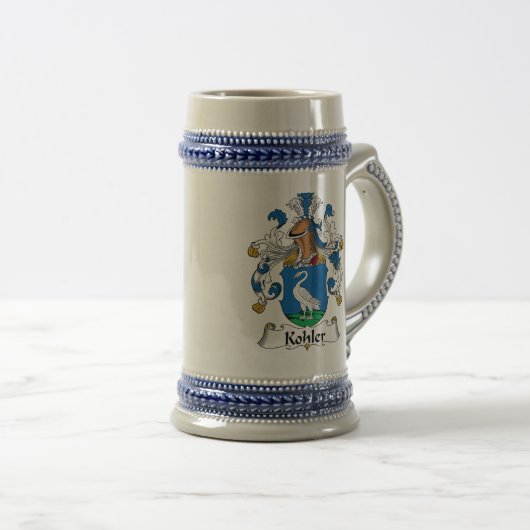 Kohler Family Crest Bierpul (Voorkant rechts)