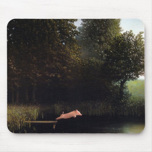 Kohler Pig Painting Muismat (Voorkant)