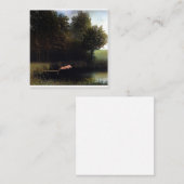 Kohler Pig Painting Vierkante Visitekaartje (Voorkant / Achterkant)