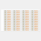 Kohlmeise Aquarell - 96 schmale Kinder Etiketten Labels (Vel)