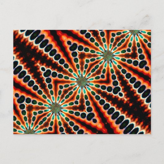 Kohoutek 4-55 Kaleidoscoop Briefkaart (Voorkant)