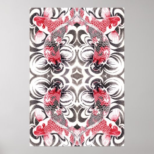 koi2poster15by22mirror4 poster (Voorkant)