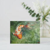 Koi#9 Briefkaart (Staand voorkant)