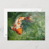 Koi#9 Briefkaart (Voorkant / Achterkant)