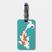  Koi Aangepast Bagagelabel (Achterkant verticaal)