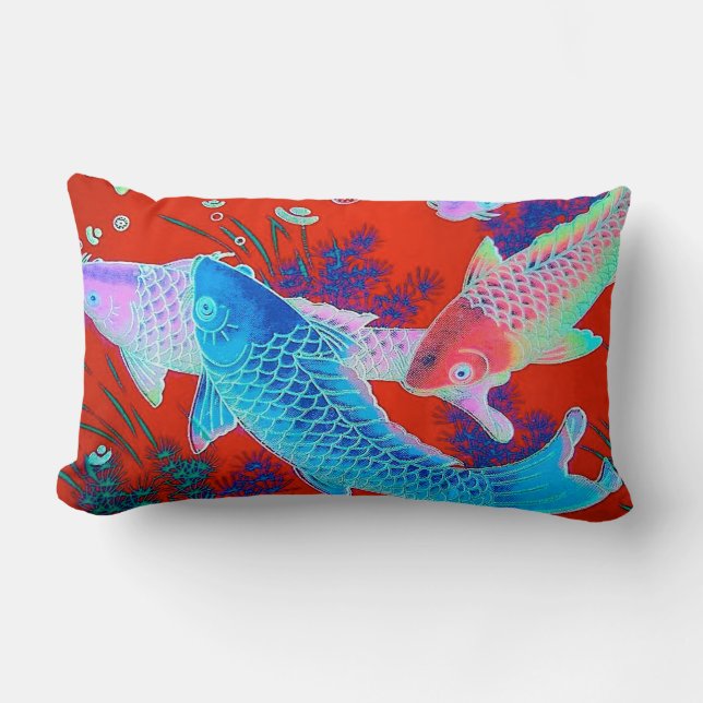 "Koi Accent Pillow" Kussen (Voorkant)