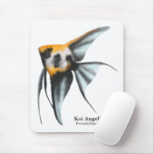 Koi Angelfish Mousepad Muismat (Met muis)