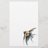 Koi Angelfish Stationery Briefpapier (Voorkant)