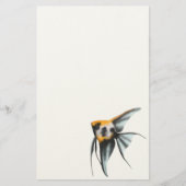 Koi Angelfish Stationery Briefpapier (Voorkant)