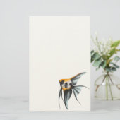 Koi Angelfish Stationery Briefpapier (Staand voorkant)