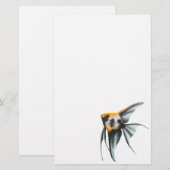 Koi Angelfish Stationery Briefpapier (Voorkant / Achterkant)