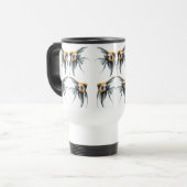 Koi Angelfish Travel Mug Reisbeker (Voorkant links)