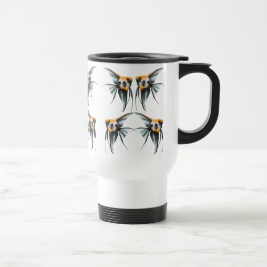 Koi Angelfish Travel Mug Reisbeker (Rechts)