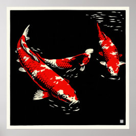 Koi - Archief Kunstprint Poster